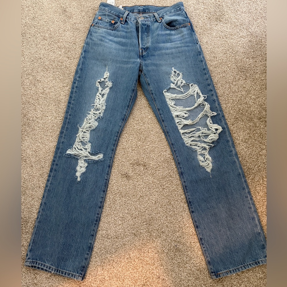 Levi's Classic Blue Denim Jeans